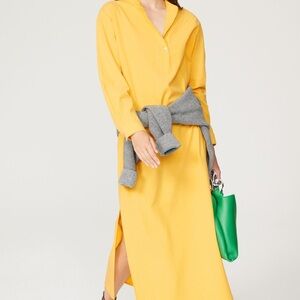 Donni. EUC Yellow Long Sleeve Dress xs / s
